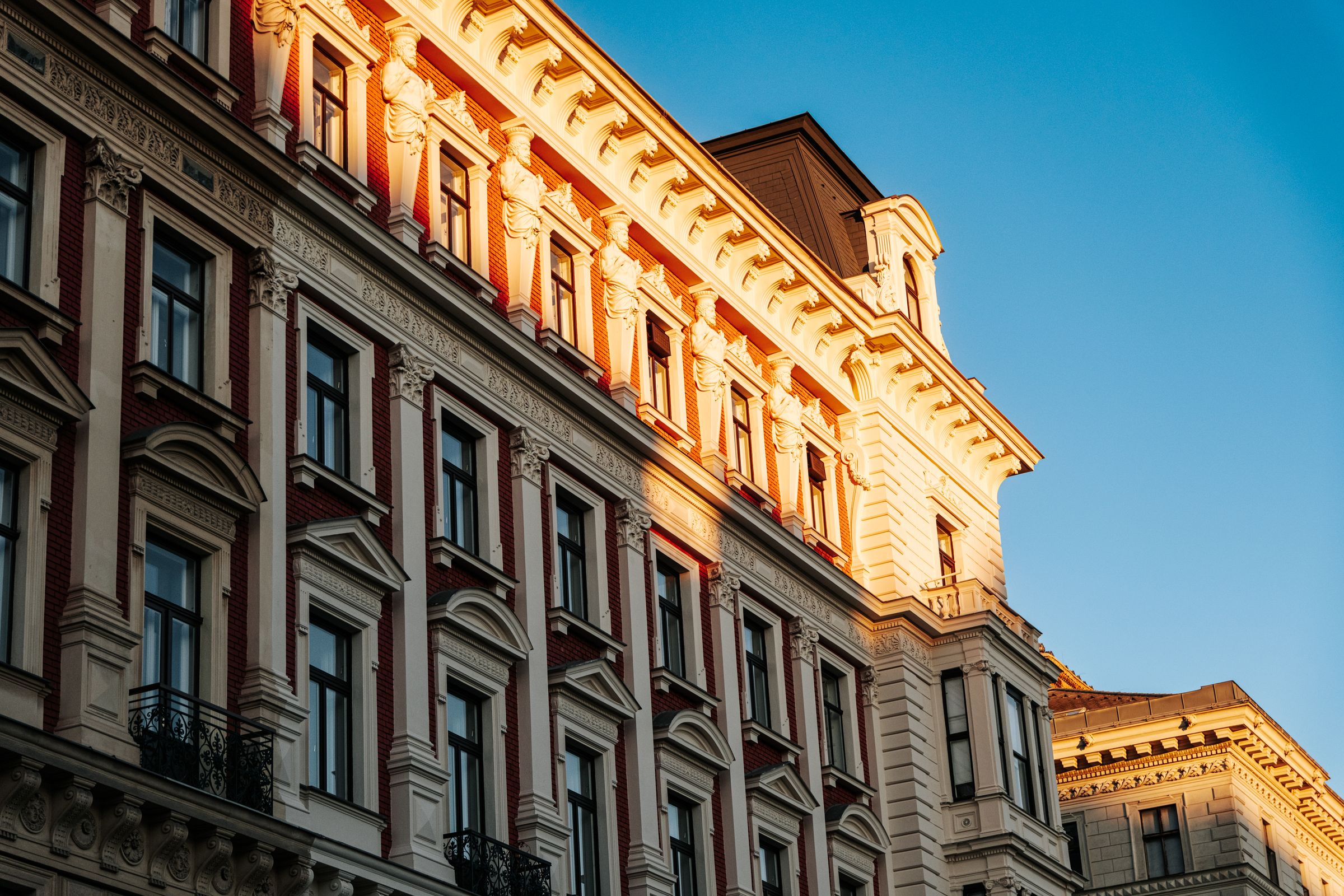 Historische Architektur in Wien, Österreich