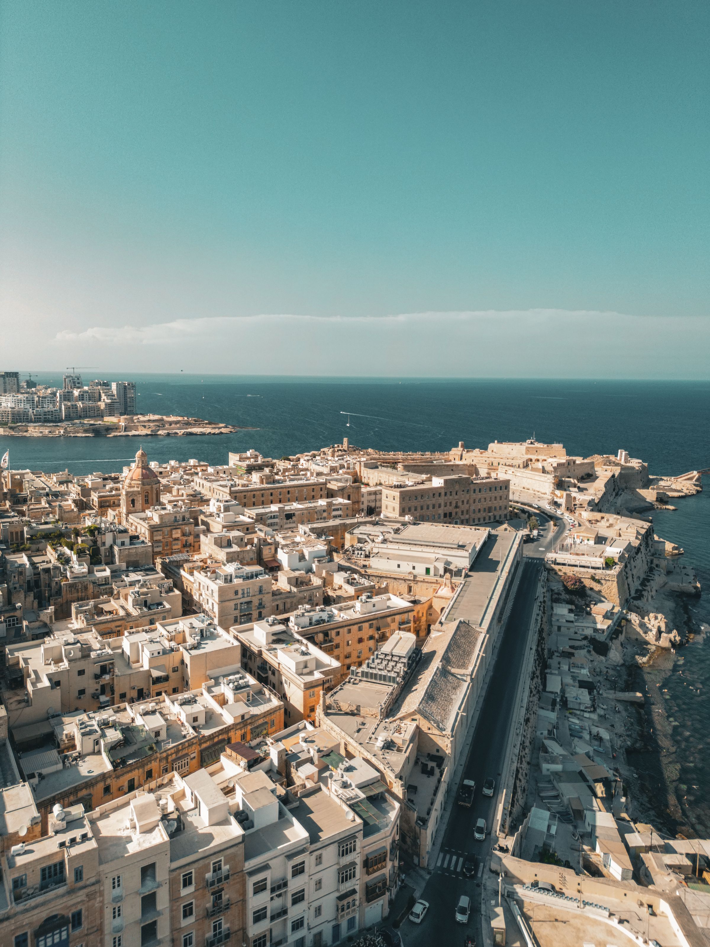 Luftaufnahme von Valletta, Malta