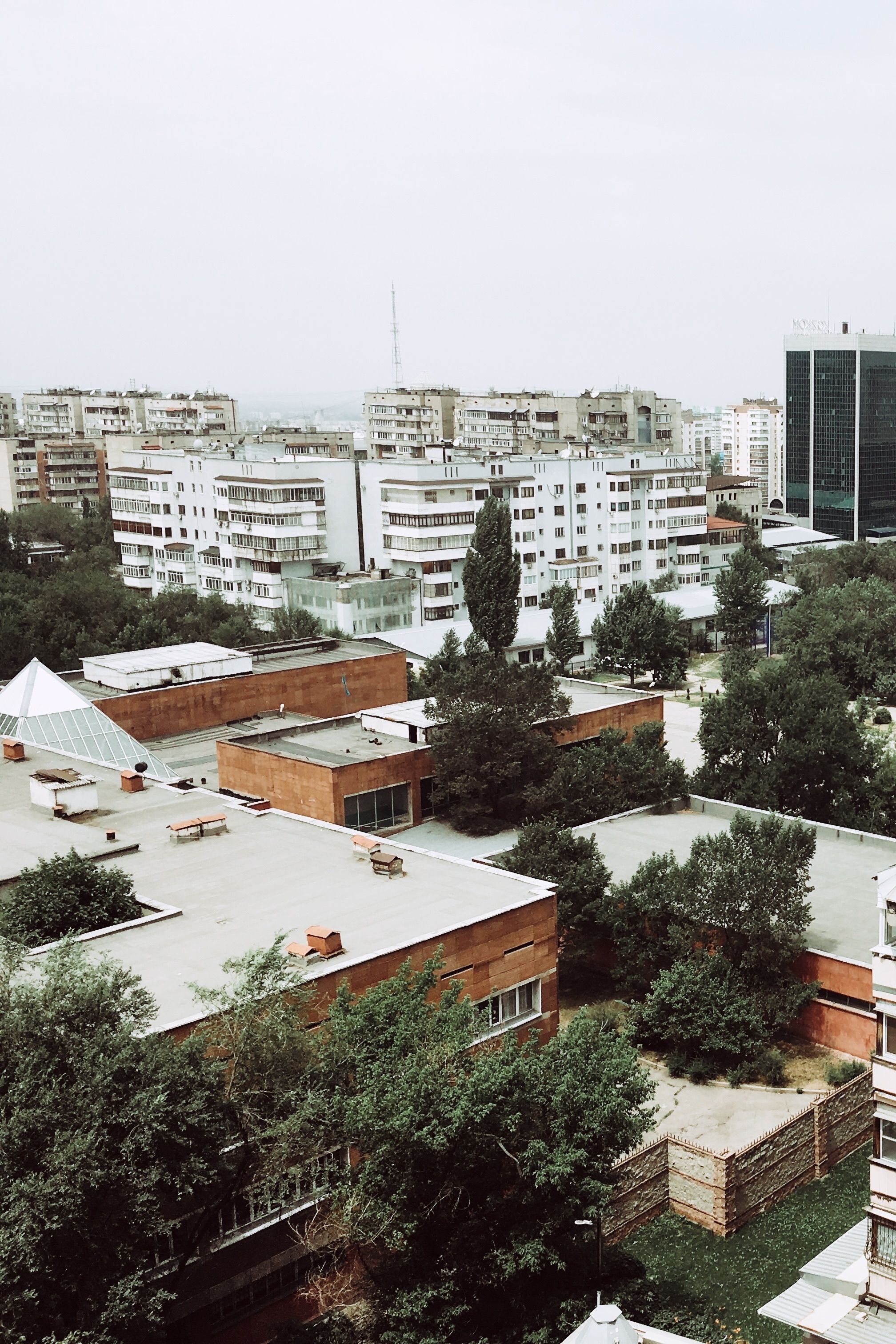 Skyline von Almaty, Kasachstan