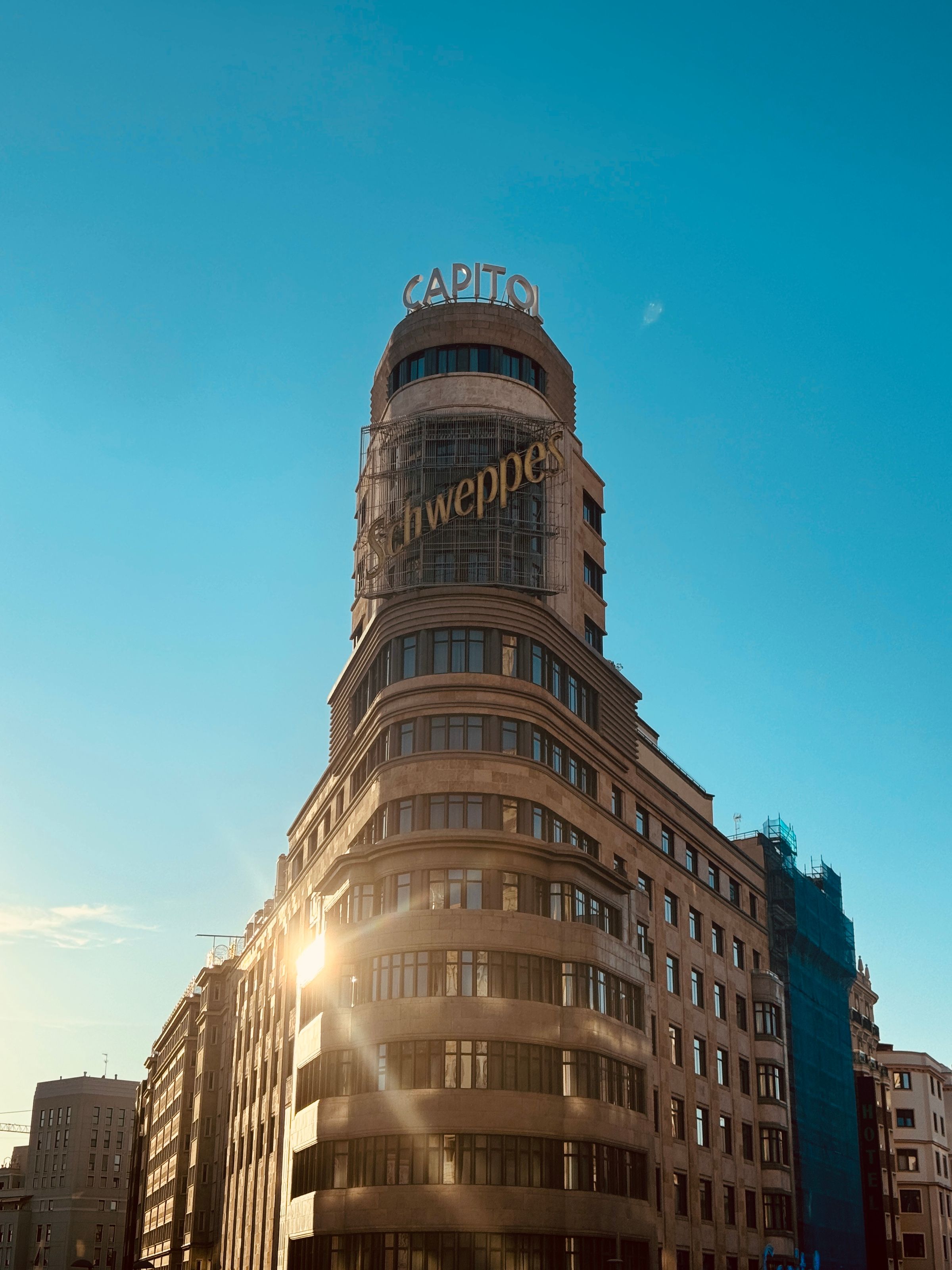 Gran Vía in Madrid, Spanien