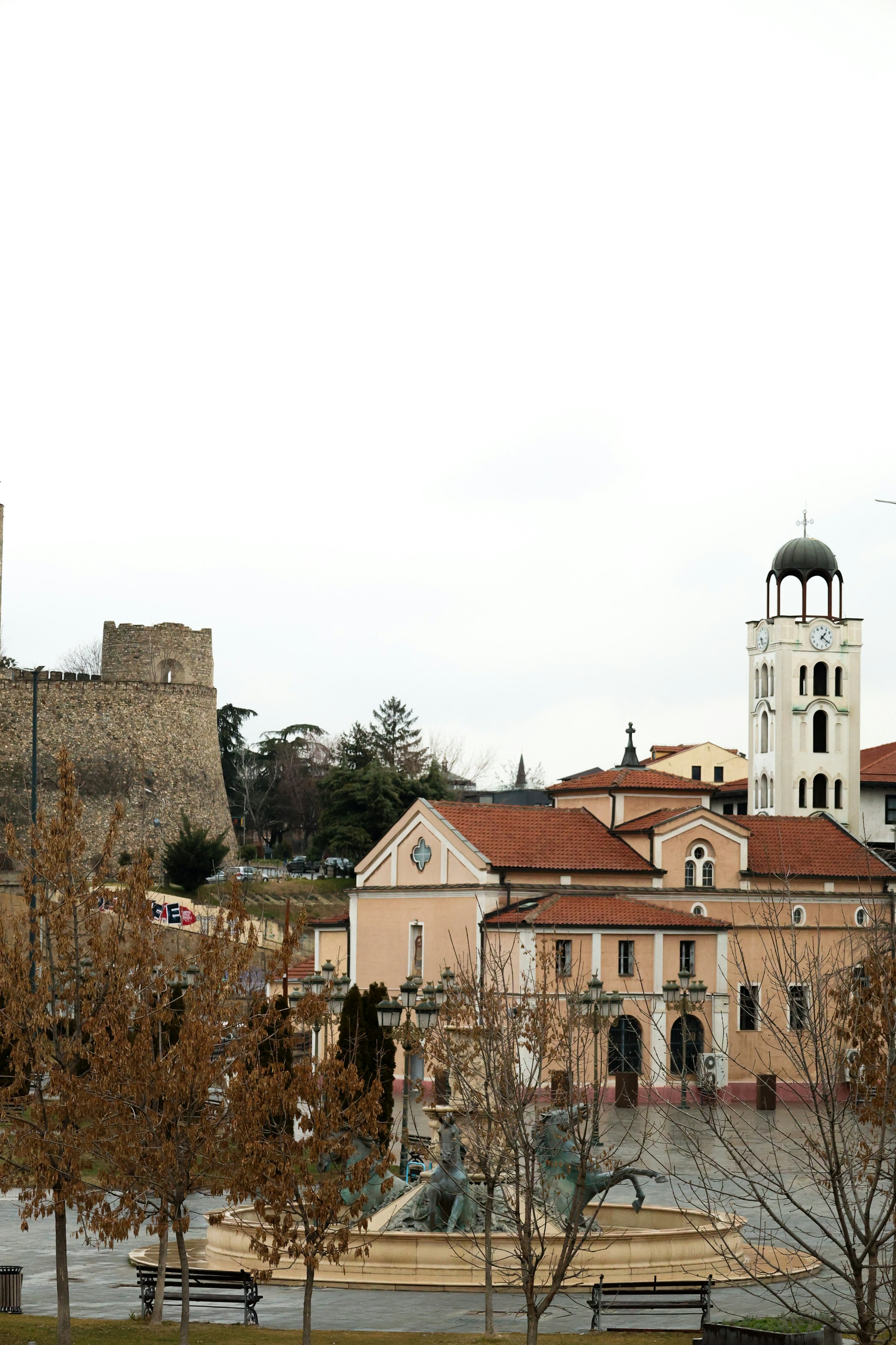 Stadtzentrum von Skopje, Nordmazedonien