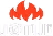 Jotul logo featuring stylized red flames above bold, white uppercase text 'JOTUL' on a black background.