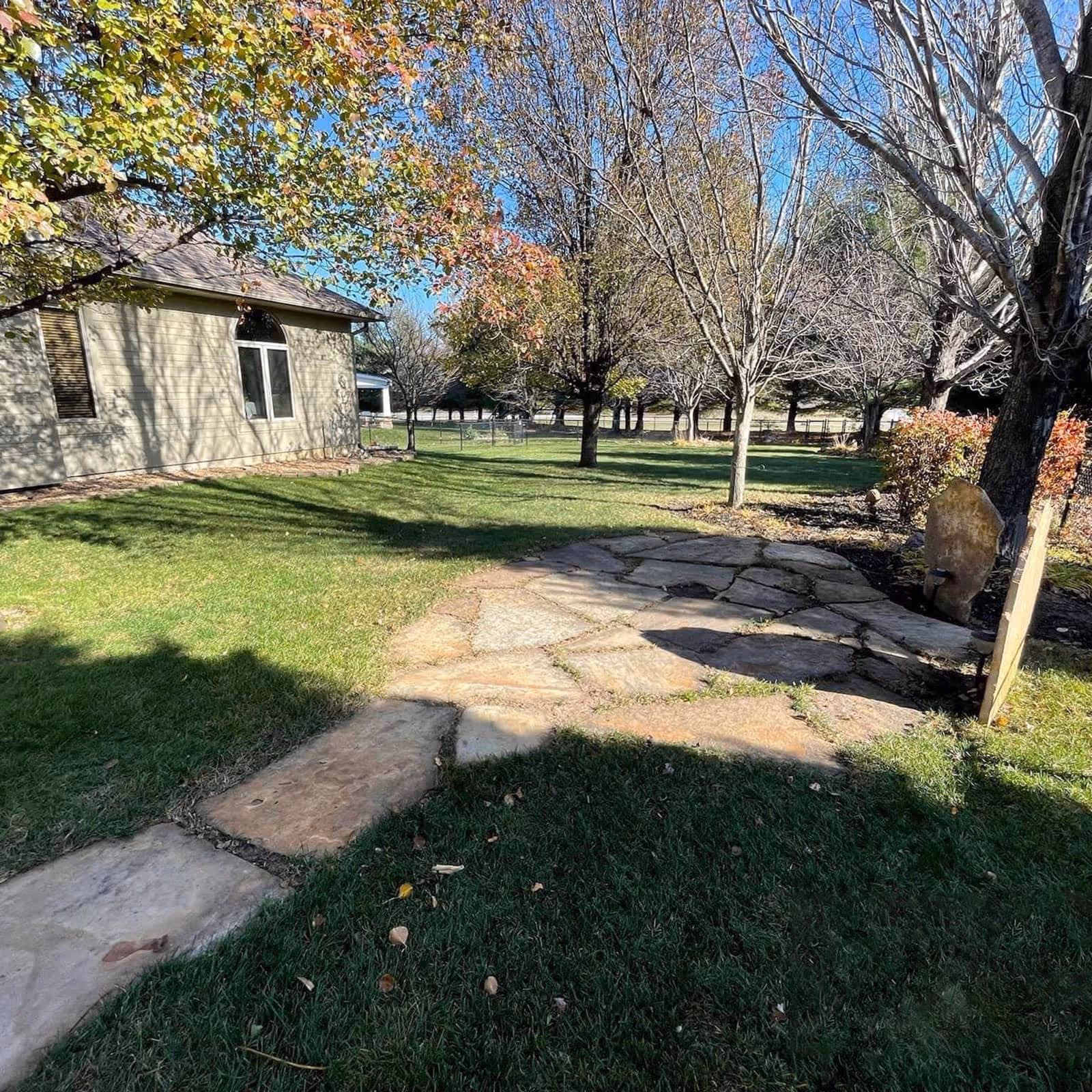 Lawn edging and trimming by Vargas Lawn Care Services