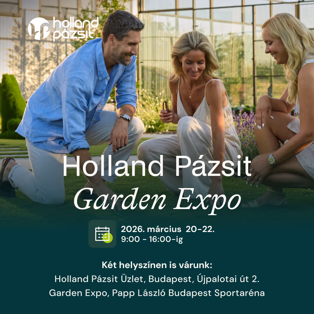 Garden Expo a Holland Pázsitnál