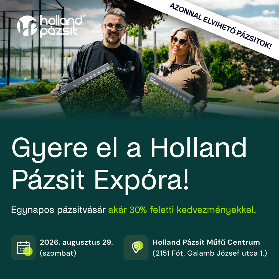 Gyere el a Holland Pázsit Expóra
