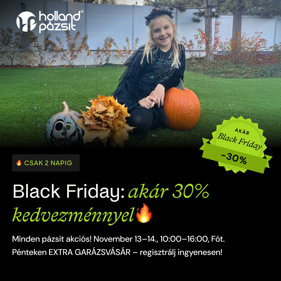 Holland Pázsit a fóti bemutatókertben