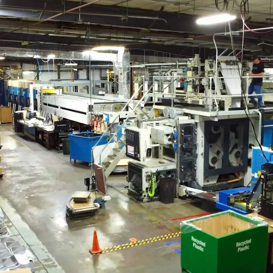 web press machine
