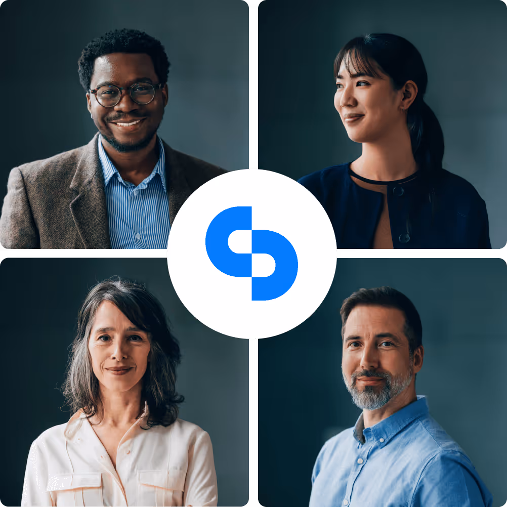 Collage of ClairtyPay members