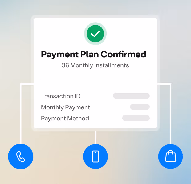 Payment Plan Confirmed