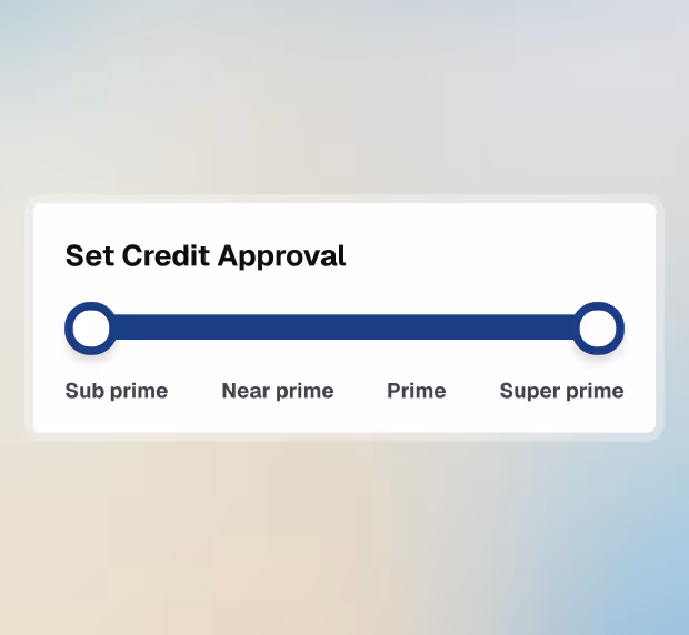Set Credit Approval