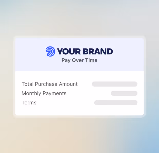 Your Brand Pay Over Time
