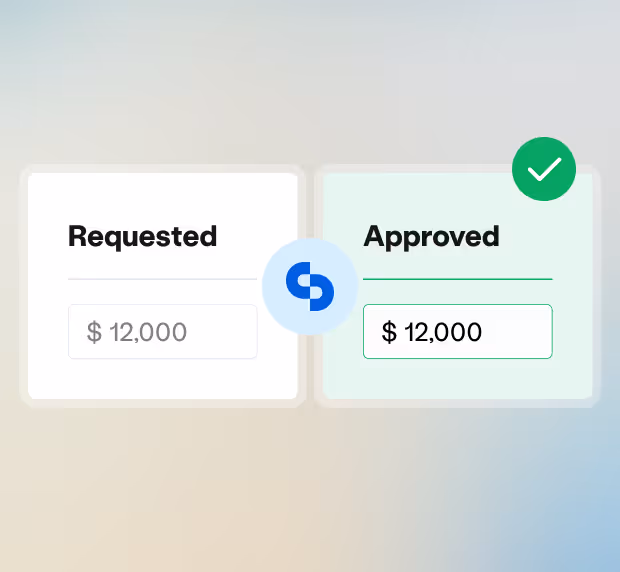 Requested and Approved mockup