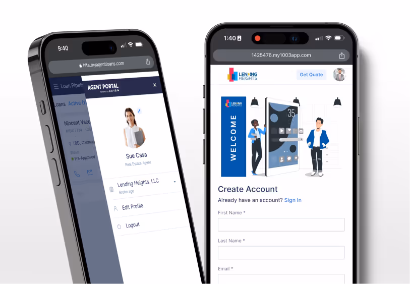 Borrower Portal POS Screenshot Image