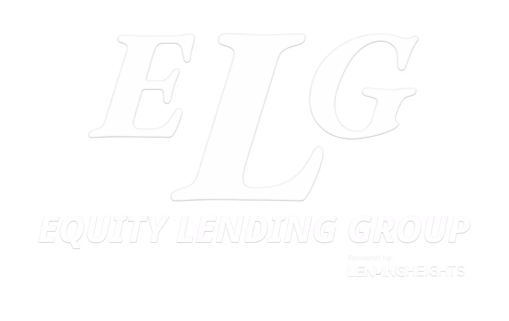 Champion Lending Group White Logo
