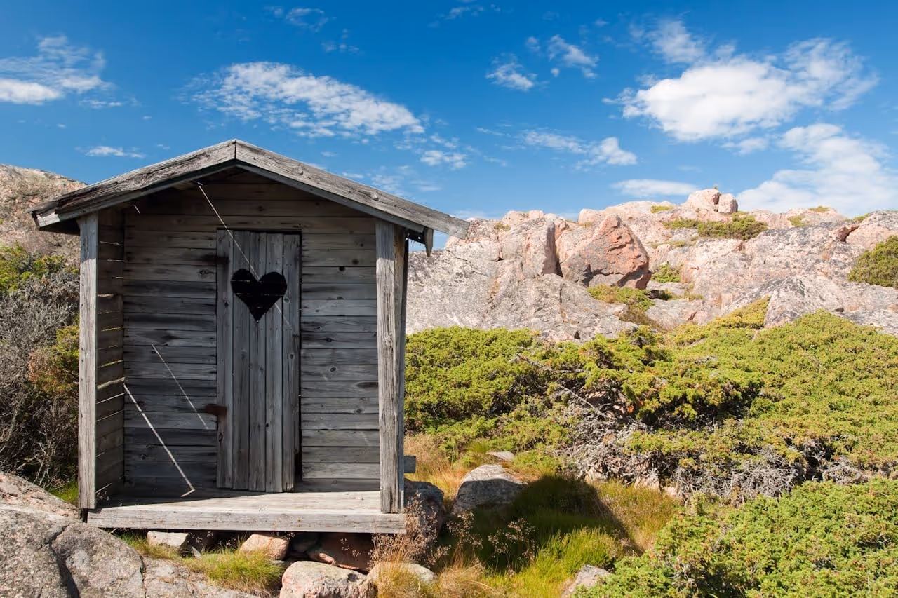 Photo d'un chalet en bois fait par Brovert
