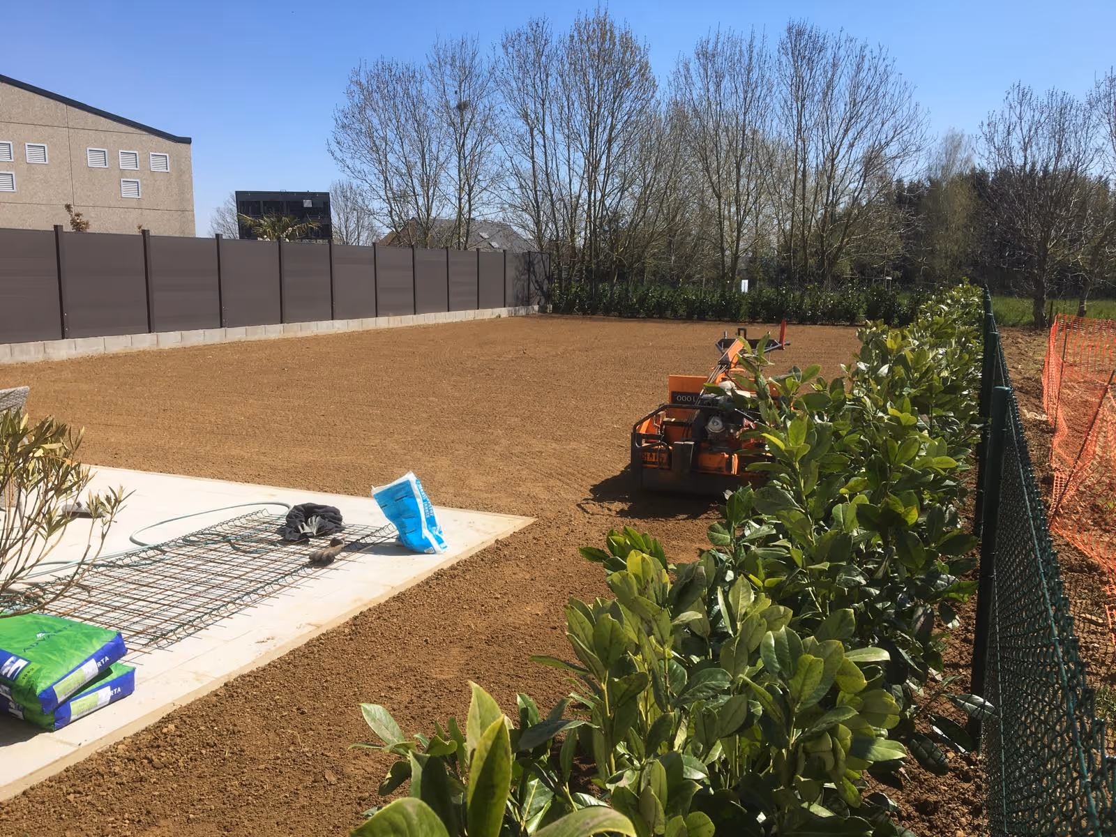 Préparation de pelouse fait par Brovert