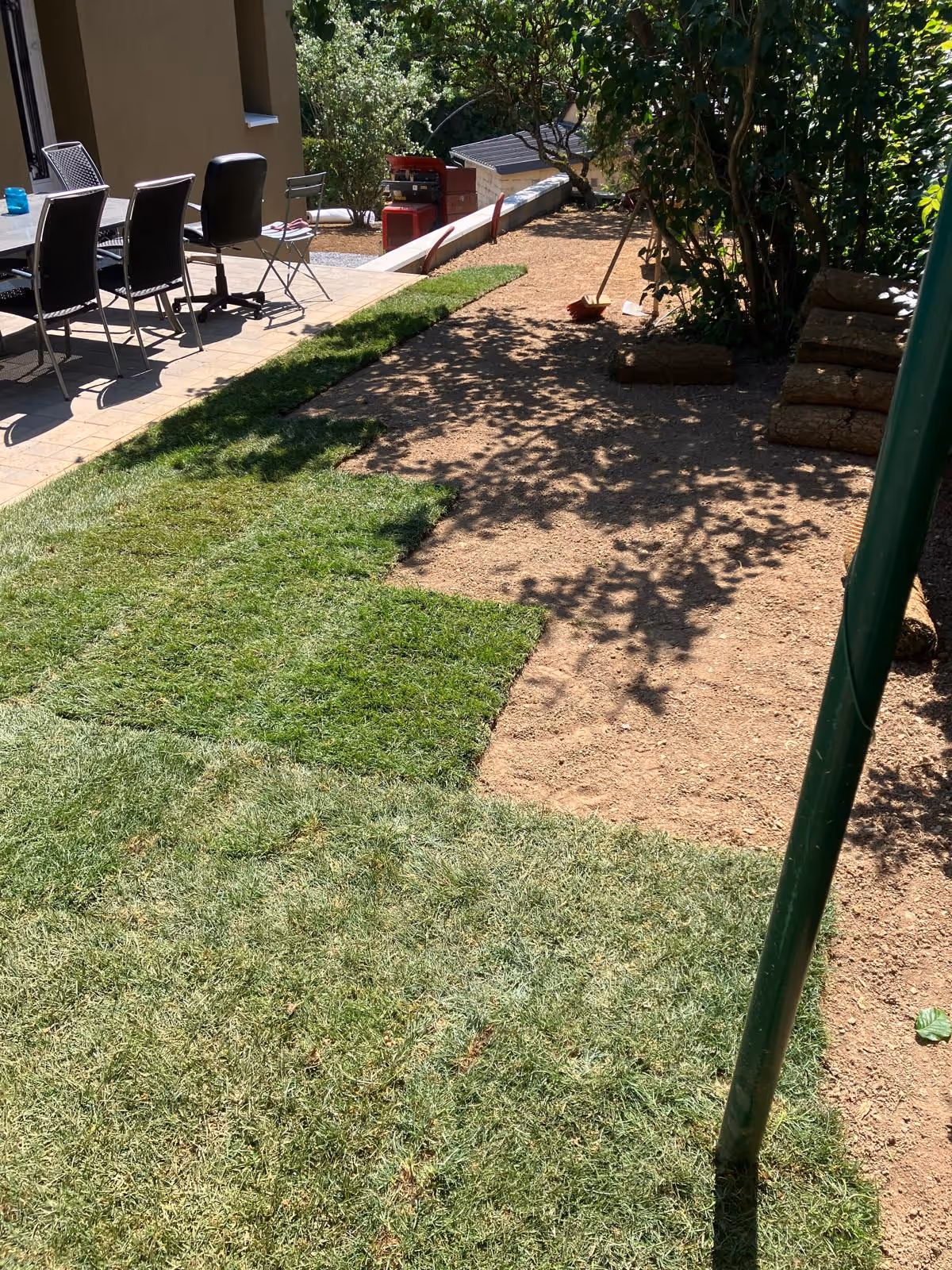 Préparation de pelouse fait par Brovert