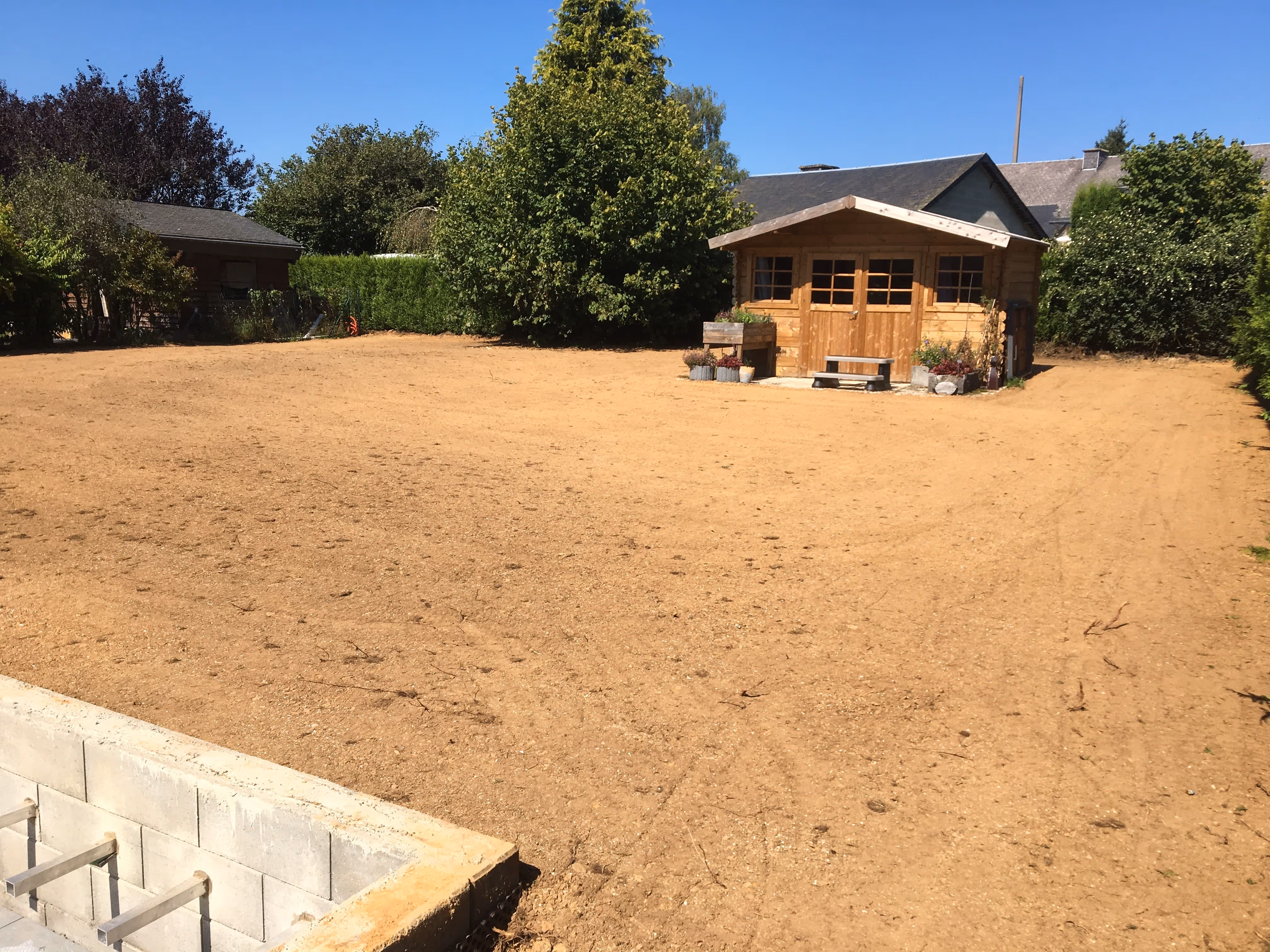 Photo d'un chalet en bois fait par Brovert