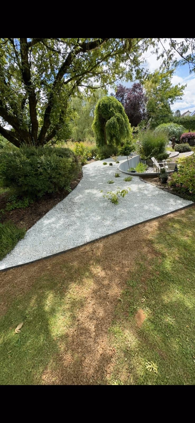 Création d'un parterre fait par Brovert