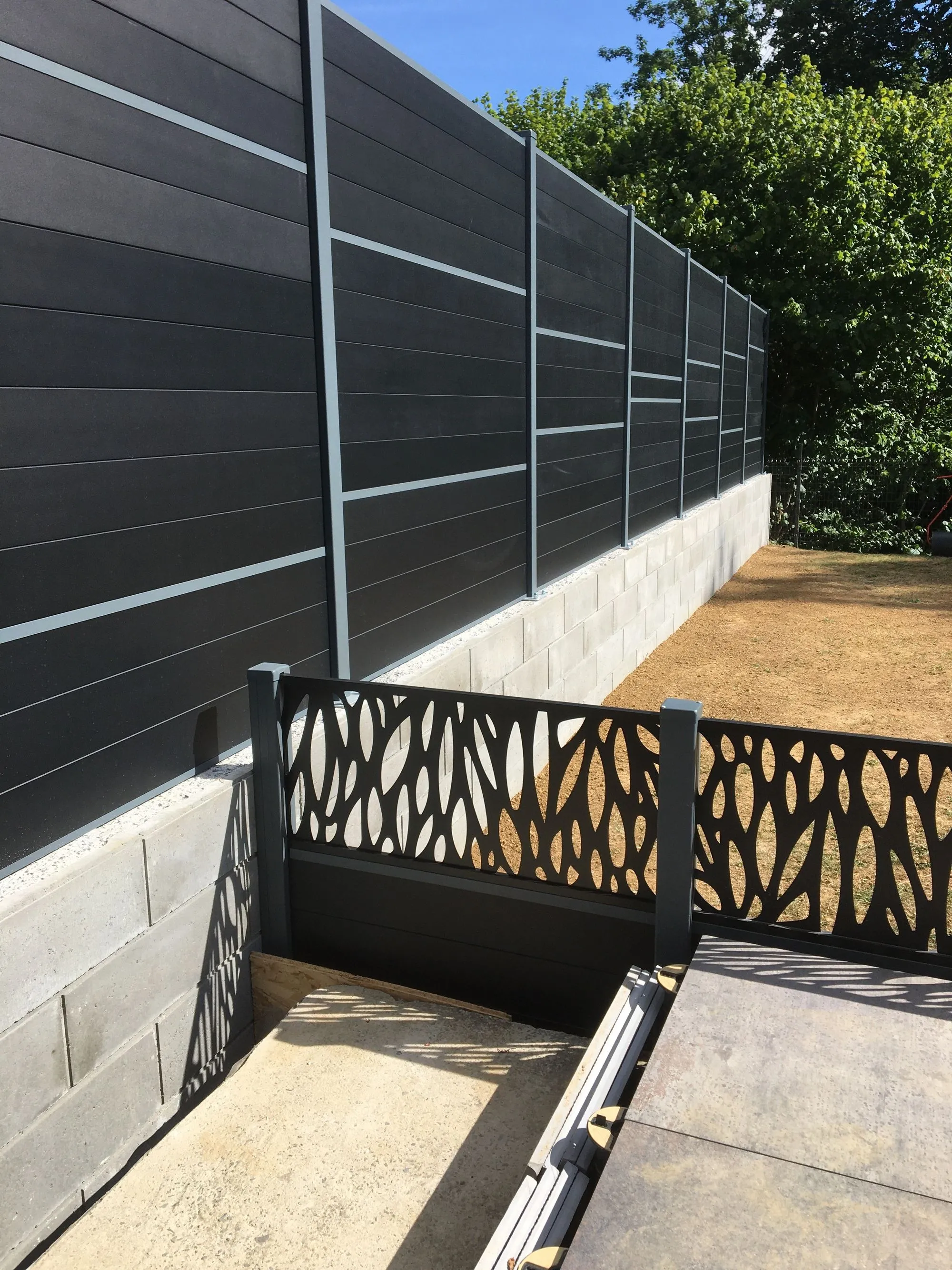 Installation de palissade fait par Brovert