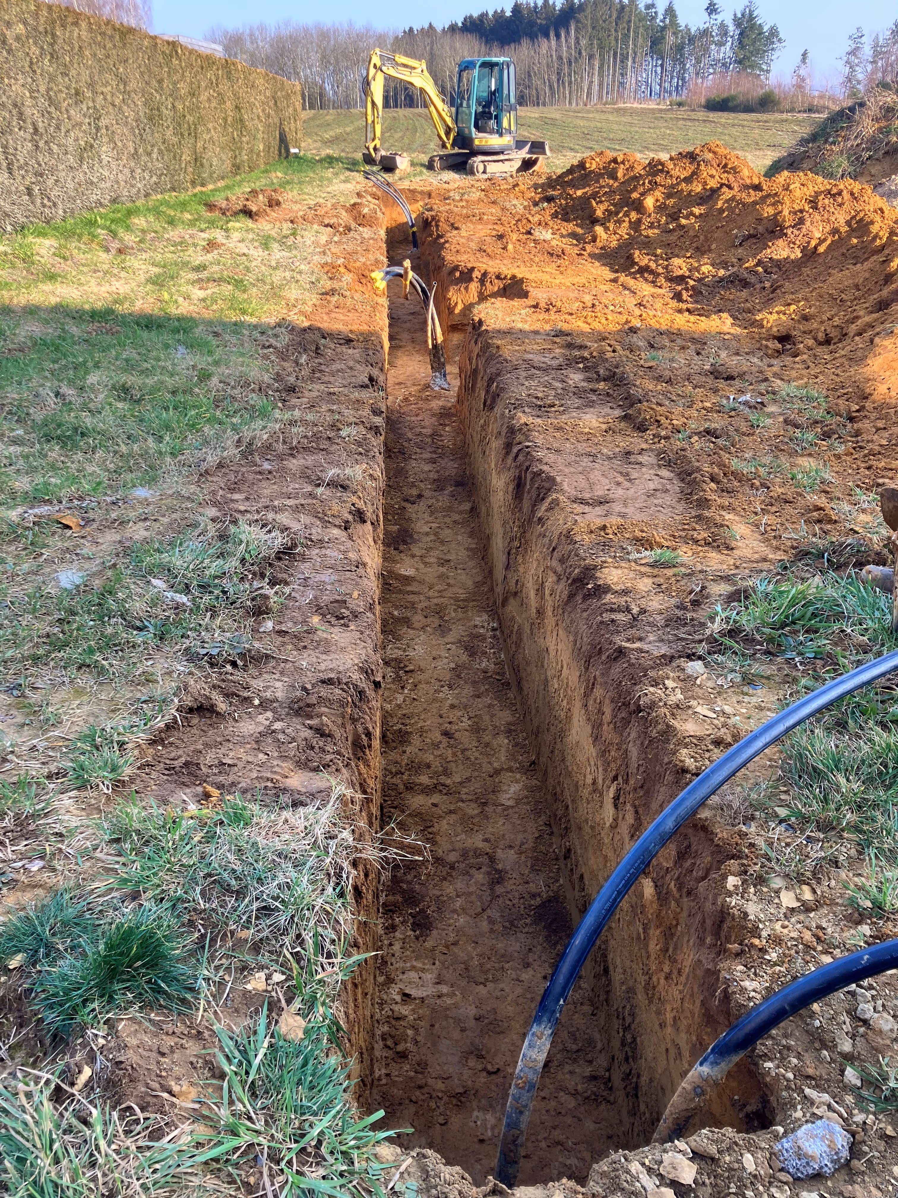 Création d'une tranchée fait par Brovert