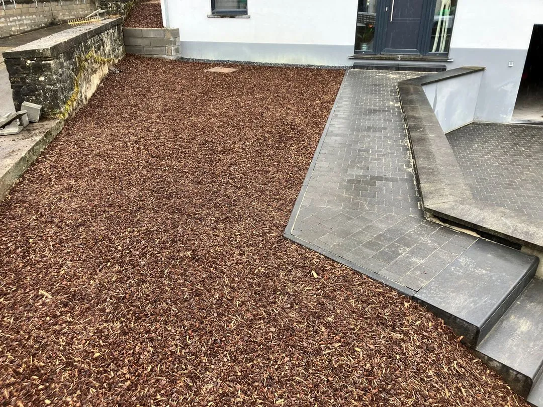 Création de bordure de pavé fait par Brovert