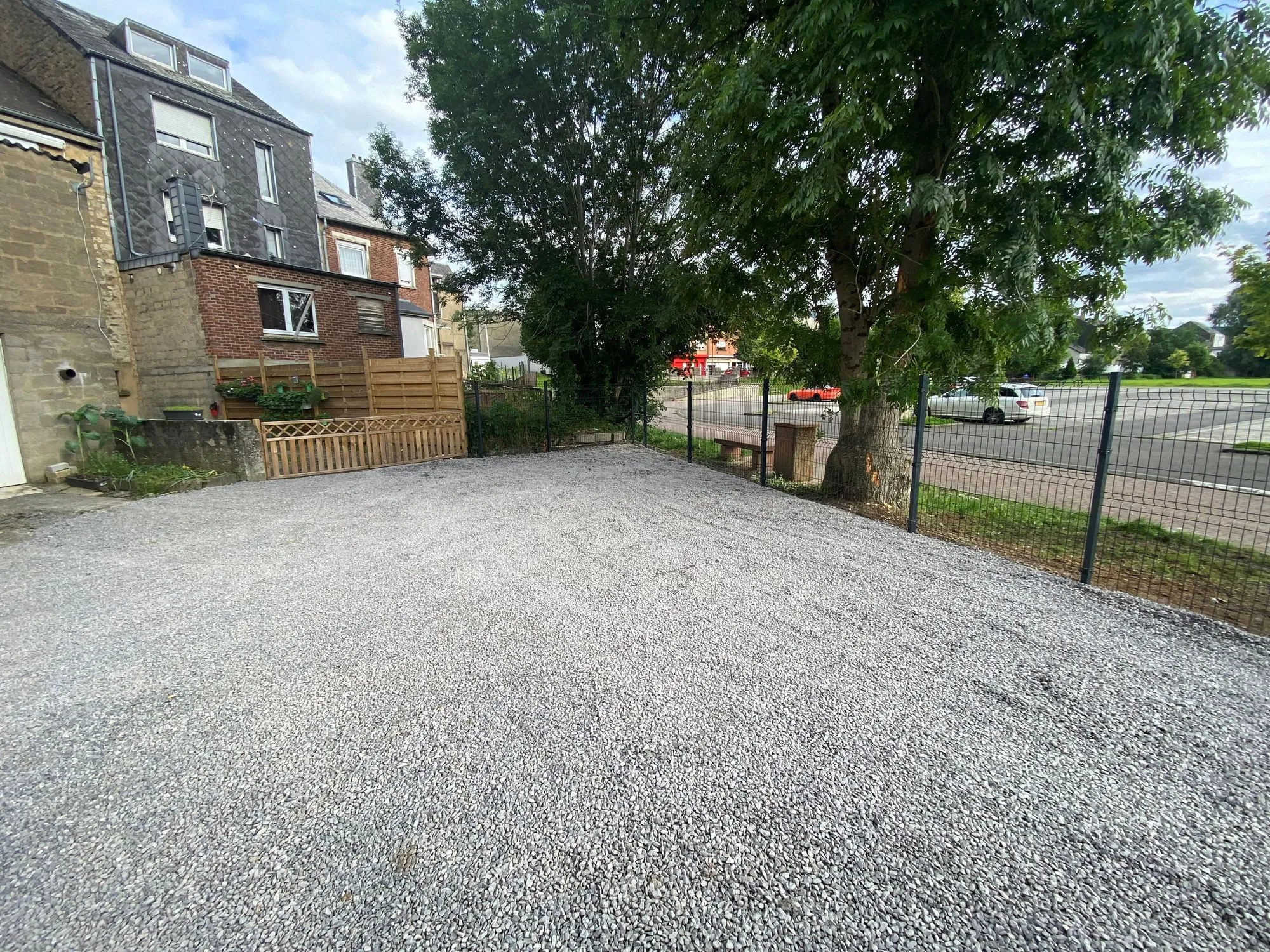 Photo d'un aménagement de gravier fait par Brovert