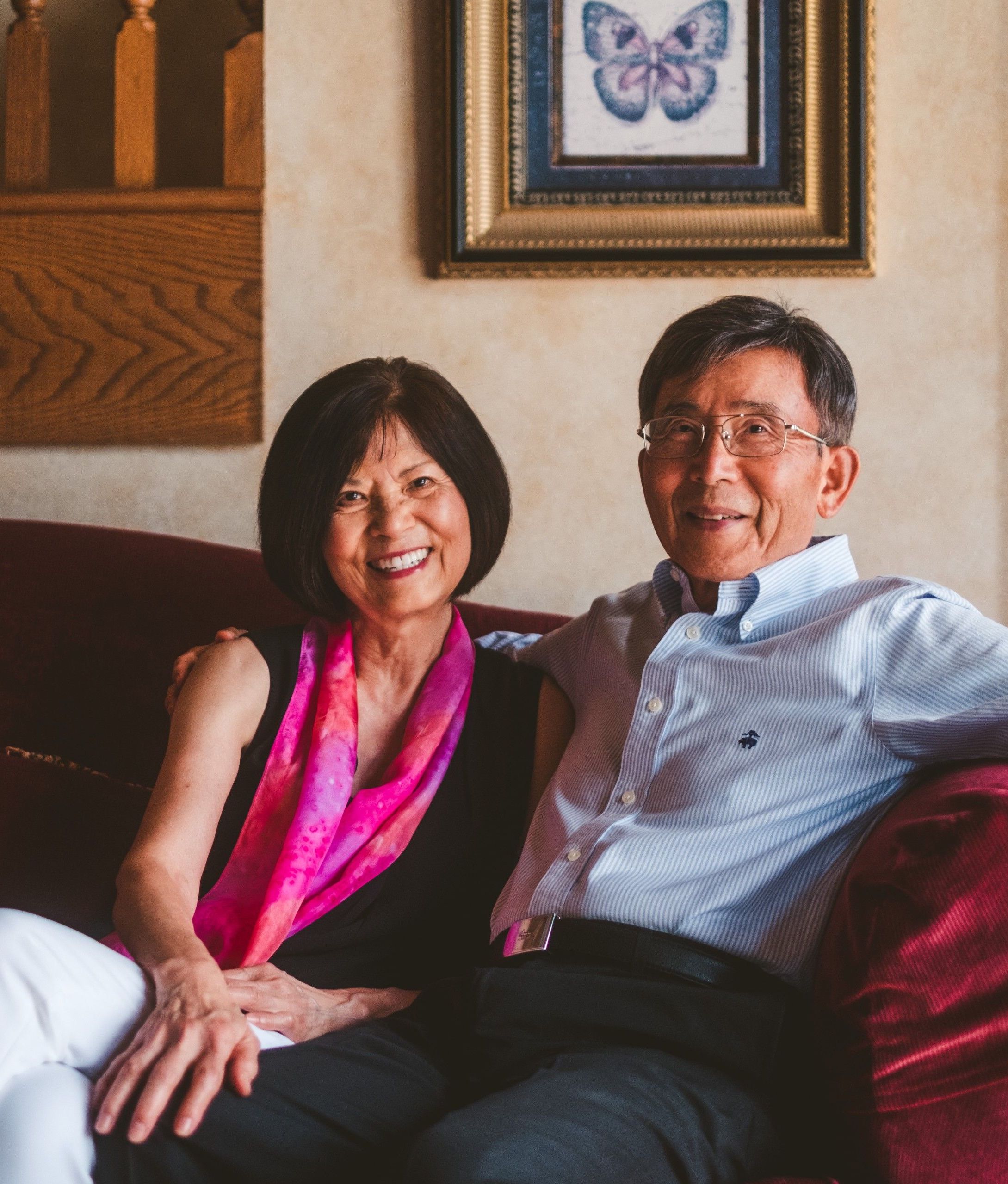 Medium shot of CFGC Donor Dr. Ruth Liu 