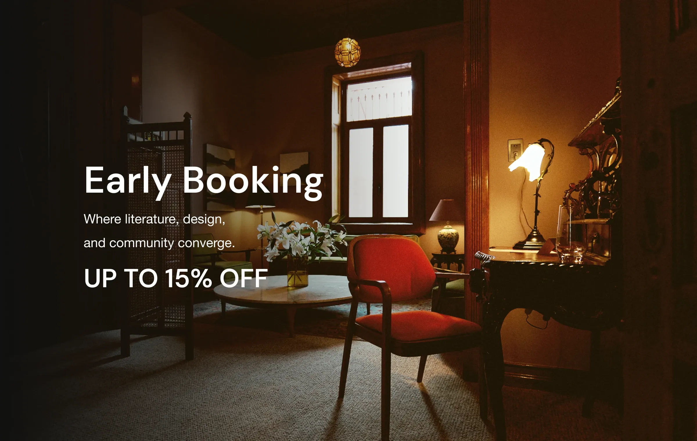 Early Booking | The Art of Intentional Travel 