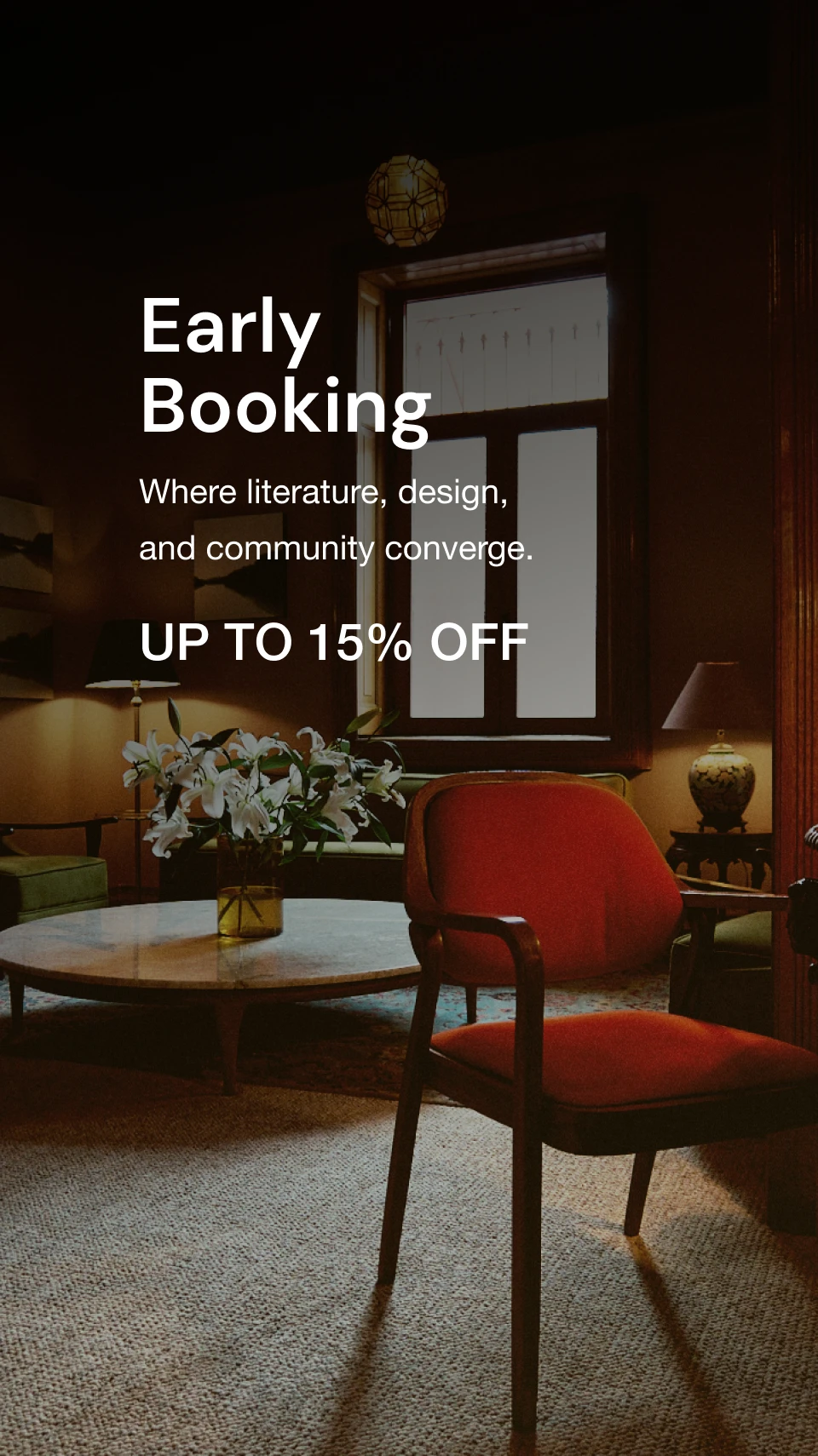 Early Booking | The Art of Intentional Travel 