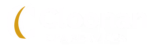 cloonan cpa services white logo