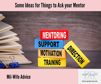 Questions to ask a mentor