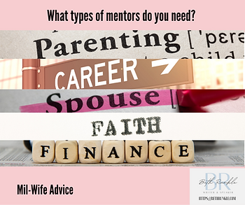 Types of Mentors a Military Spouse needs