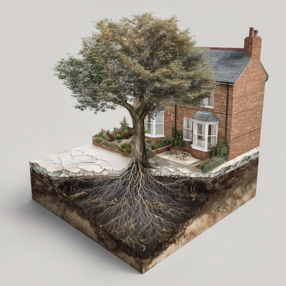 impact of nearby trees on your property and risk of subsidence