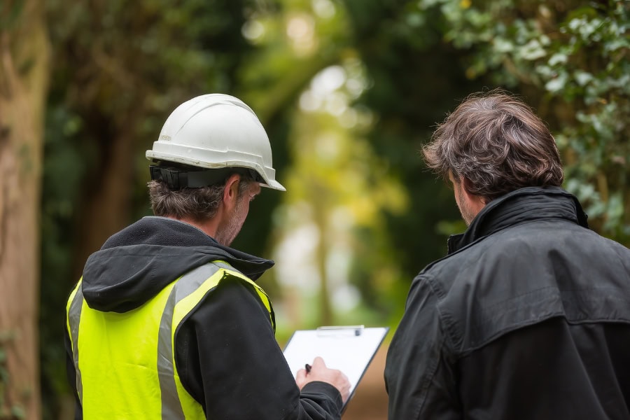 management advice resulting from a tree condition survey
