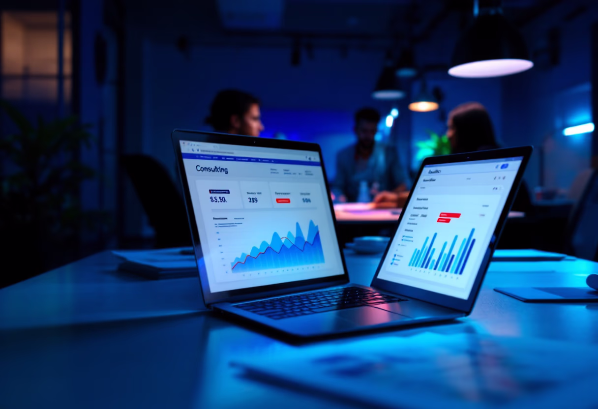 image of consulting setup for a consulting firm