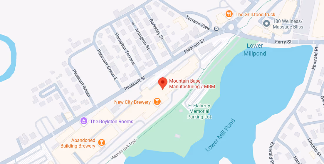 Mountain Base Manufacturing Co. Map link