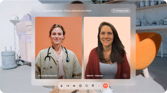 Visioconference Askovet