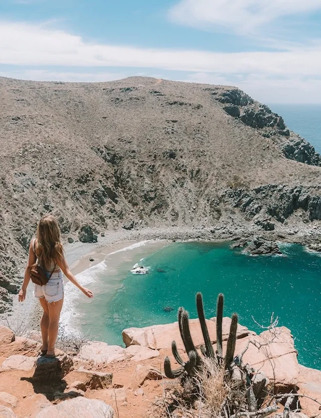 Costa del Pacífico cerca de Todos Santos, Baja California Sur