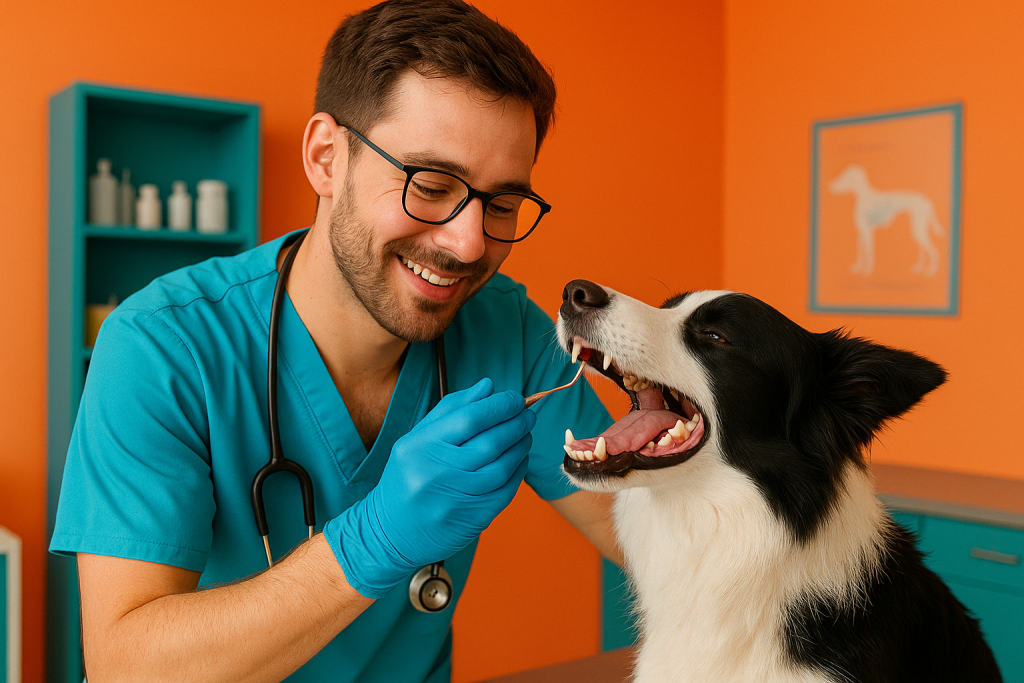 le détartrage chez le chien