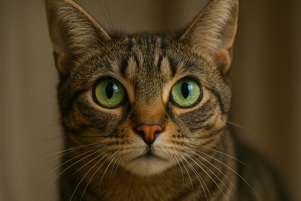 comment voient les chats ?