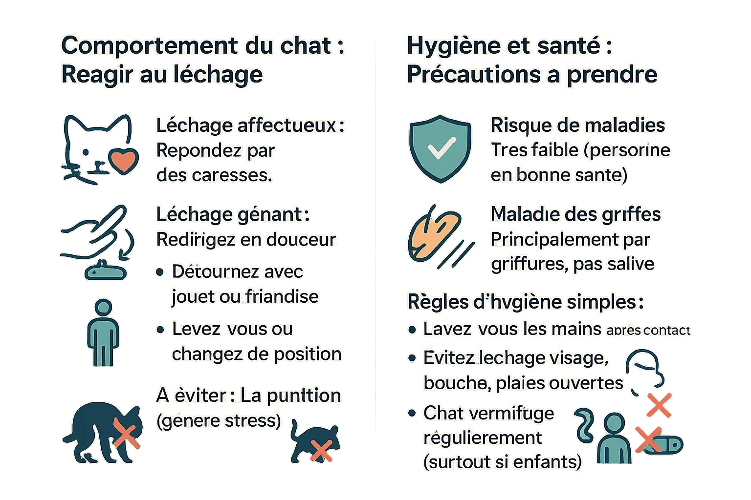 Chat en interaction avec son propriétaire