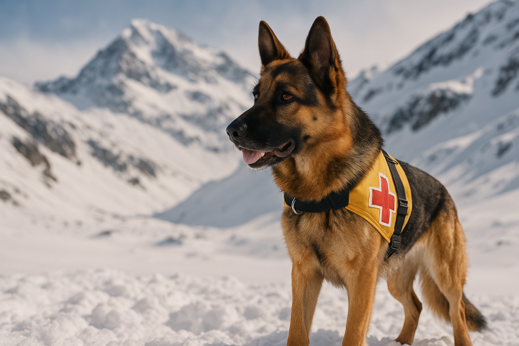 massage animalier pour chien de travail