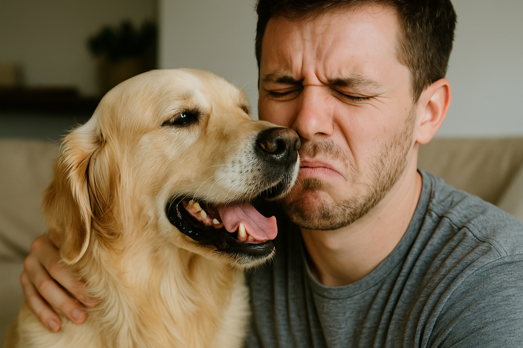 brosser les dents d'un chien, mauvaise haleine