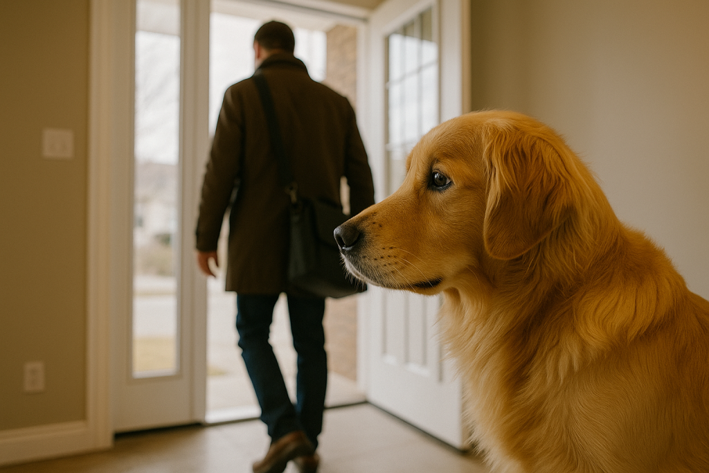 anxiété de séparation chez l'animal