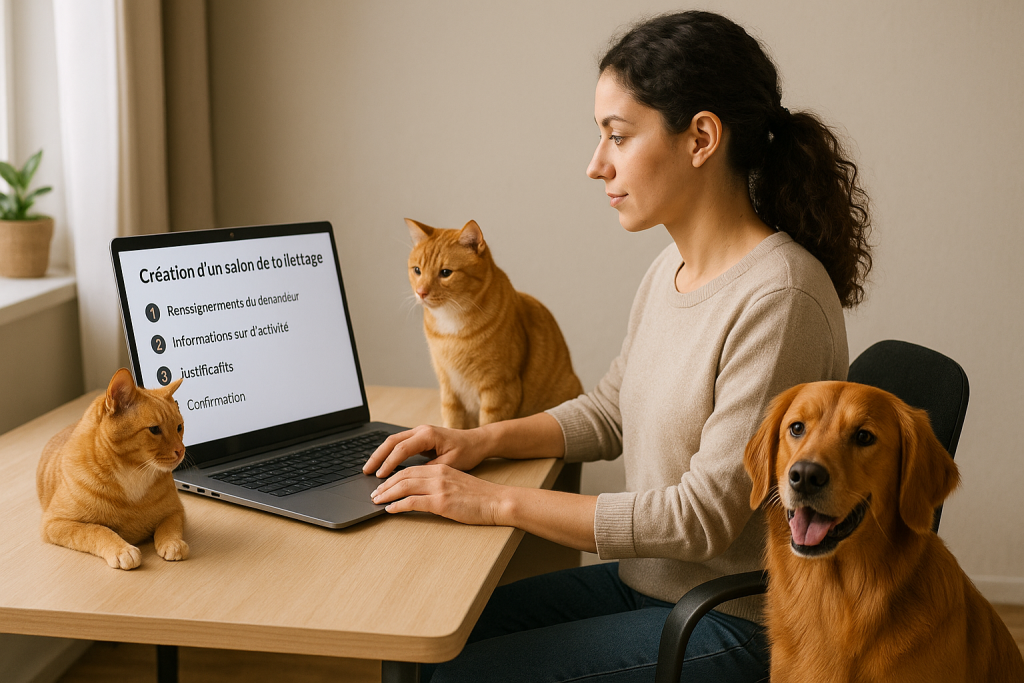 choix statut juridique pour un salon de toilettage