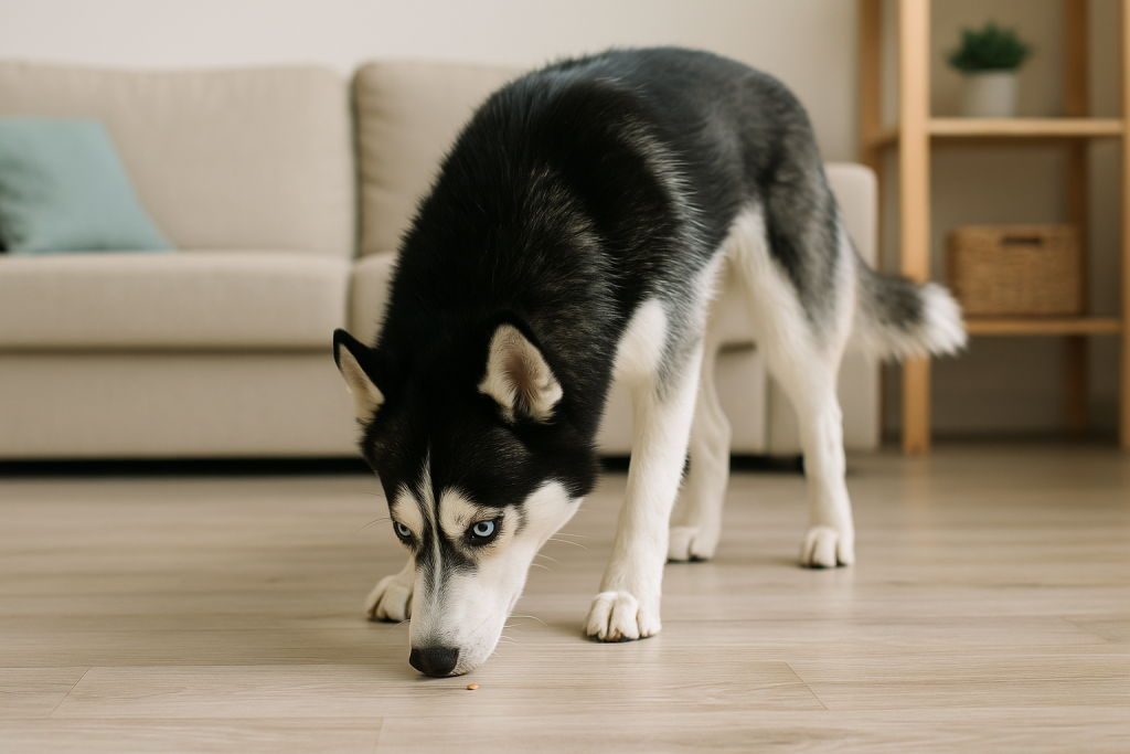 jeu de piste pour occuper un chien seul à la maison