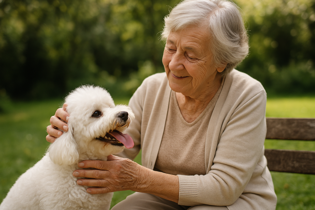 quel chien pour une personne âgée ?