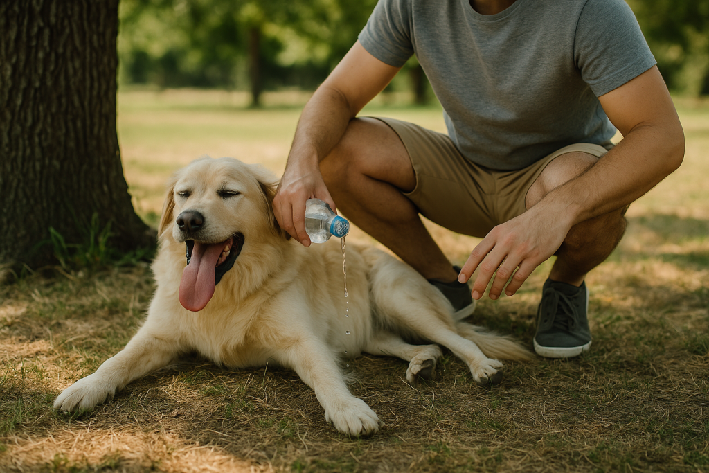 coup de chaud chez le chien