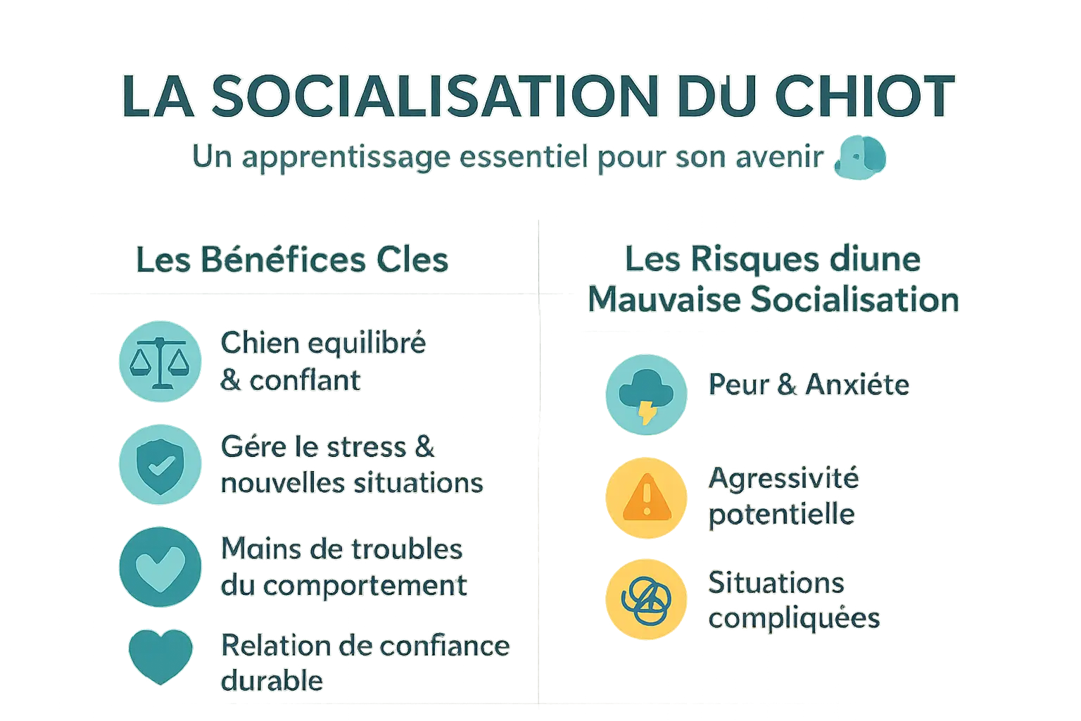 Un chiot curieux explorant un parc sous la surveillance de son maître